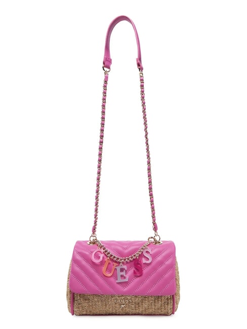 GIRL Mini sac avec breloque logo éclat rose - Sacs pour Femme
