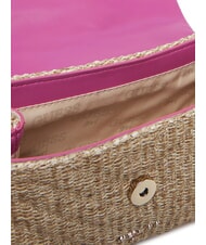 GUESS GIRL Mini sac avec breloque logo éclat rose - Sacs pour Femme - 5