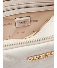 GUESS TAMSIN Petit sac bandoulière matelassé OFFWHITE - Sacs pour Femme - 4