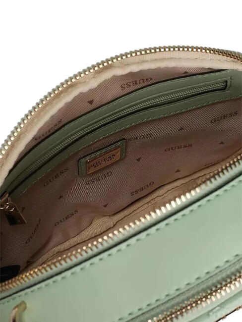 TAMSIN Petit sac bandoulière matelassé céladon - Sacs pour Femme