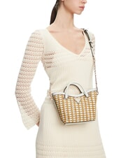 GUESS ATALIA Petit sac à main avec bandoulière blanc naturel - Sacs pour Femme - 5