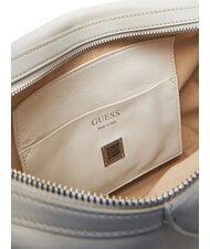 GUESS EVA Sac à bandoulière en cuir blanc optique - Sacs pour Femme - 4