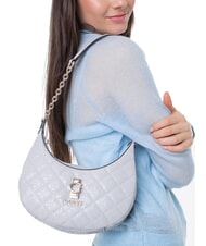 GUESS BESSEY Sac à bandoulière avec bandoulière gris lavande - Sacs pour Femme - 5