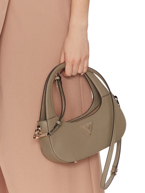 ECO JAZYLYNN Sac hobo ST Saffiano avec bandoulière sage - Sacs pour Femme