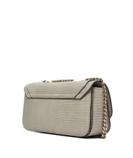 GUESS ORLINA Sac convertible &agrave; imprim&eacute; l&eacute;zard taupe - Sacs pour Femme - 2