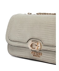 GUESS ORLINA Sac convertible &agrave; imprim&eacute; l&eacute;zard taupe - Sacs pour Femme - 3