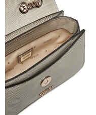 GUESS ORLINA Sac convertible &agrave; imprim&eacute; l&eacute;zard taupe - Sacs pour Femme - 4