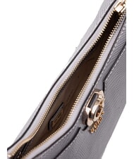 GUESS ORLINA Sac bandoulière imprimé lézard gris lavande - Sacs pour Femme - 5