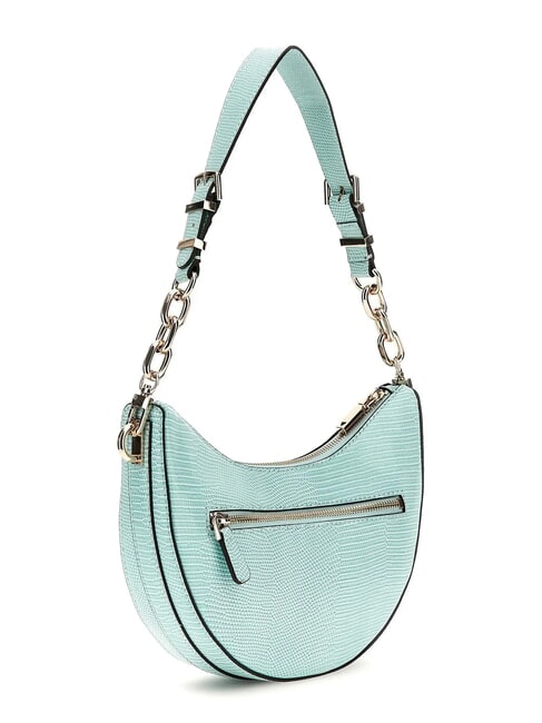 ORLINA Sac bandoulière imprimé lézard eau de mer - Sacs pour Femme