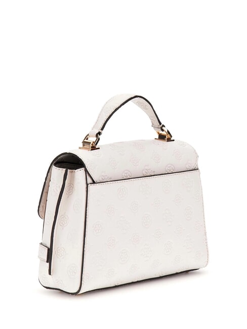 ZARELA Sac à main cartable logo blanc cassé - Sacs pour Femme