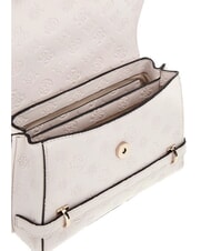 GUESS ZARELA Sac à main cartable logo blanc cassé - Sacs pour Femme - 3