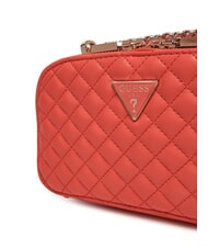 GUESS ECO RIANEE Sac matelassé convertible corail rouge - Sacs pour Femme - 4