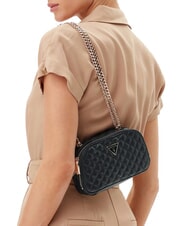 GUESS ECO RIANEE Sac matelassé convertible NOIR - Sacs pour Femme - 5