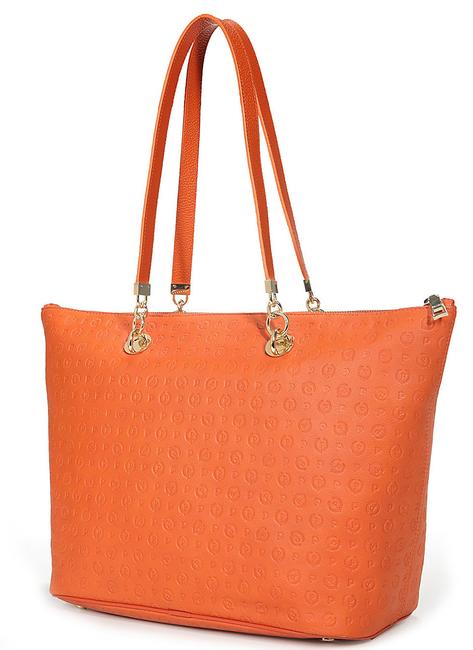 Embossed Heritage Sac cabas port&eacute; &eacute;paule ORANGE - Sacs pour Femme
