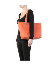 POLLINI Embossed Heritage Sac cabas port&eacute; &eacute;paule ORANGE - Sacs pour Femme - 6