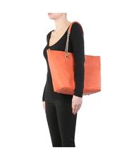 POLLINI Embossed Heritage Sac cabas port&eacute; &eacute;paule ORANGE - Sacs pour Femme - 7