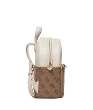 GUESS GIRL Mini sac à dos 4g aop beige blanc - Sacs pour Femme - 3