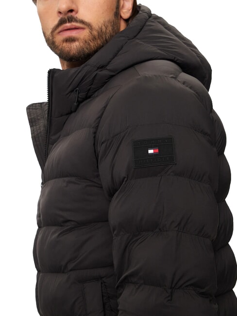 TH Doudoune &agrave; capuche noir - Doudounes femme