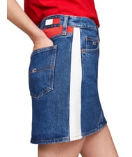 TOMMY HILFIGER TH JEANS Jupe courte en jean denim moyen - Jupes pour femmes - 3