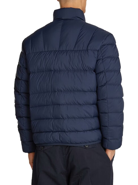 TH JEANS Flag Doudoune en nylon marine nuit noire - Doudounes homme