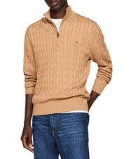 TOMMY HILFIGER TH  Pull &agrave; col roul&eacute; toile safari - Pulls pour hommes - 2