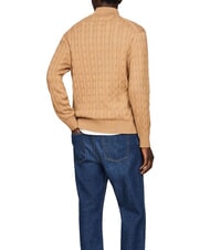 TOMMY HILFIGER TH  Pull &agrave; col roul&eacute; toile safari - Pulls pour hommes - 3