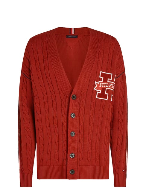 TH  Cardigan en coton magma noir - Pulls pour hommes