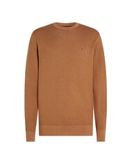 TOMMY HILFIGER TH  Pull col rond kaki des hautes terres/multicolore - Pulls pour hommes - 3