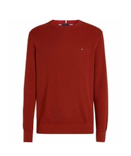 TOMMY HILFIGER TH  Pull ras du cou en coton magma noir - Pulls pour hommes - 3