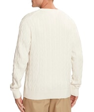 TOMMY HILFIGER TH  Pull col rond ivoire - Pulls pour hommes - 2