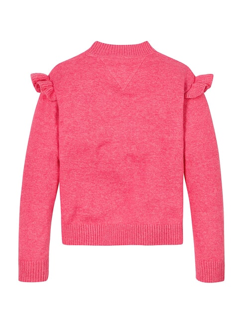 TH KIDS Pull col rond rose héritage - Pulls pour enfants