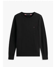 TOMMY HILFIGER TH  Pull col rond noir - Pulls pour hommes - 3