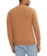 TOMMY HILFIGER PIMA Pull &agrave; col rond en cachemire m&eacute;lang&eacute; toile safari - Pulls pour hommes - 2