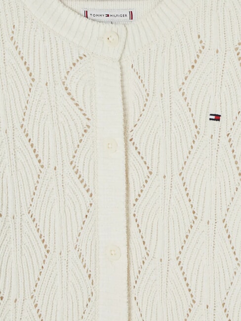 TH KIDS Cardigan pétale d'ivoire - Pulls pour enfants