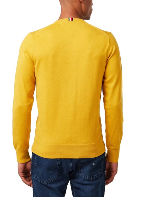 1985 CREW Sweat-shirt en coton mélangé ville jaune - Pulls pour hommes