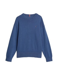 TOMMY HILFIGER TH KIDS Pull ras du cou pour enfant mer Égée - Pulls pour enfants - 3