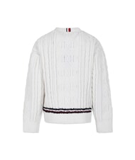 TOMMY HILFIGER TH KIDS Pull pour enfant p&eacute;tale d'ivoire - Pulls pour enfants - 3