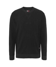 TOMMY HILFIGER TH JEANS Pull col rond noir - Pulls pour hommes - 3