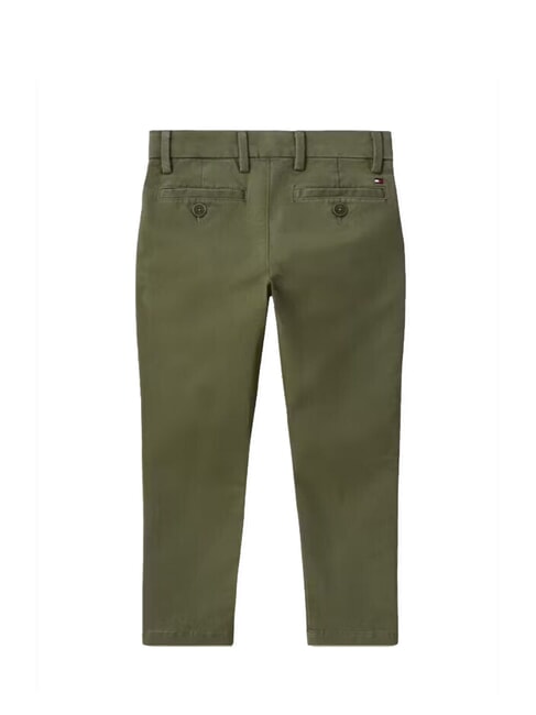 TH KIDS Pantalon en coton olive utilitaire - Pantalons pour enfants