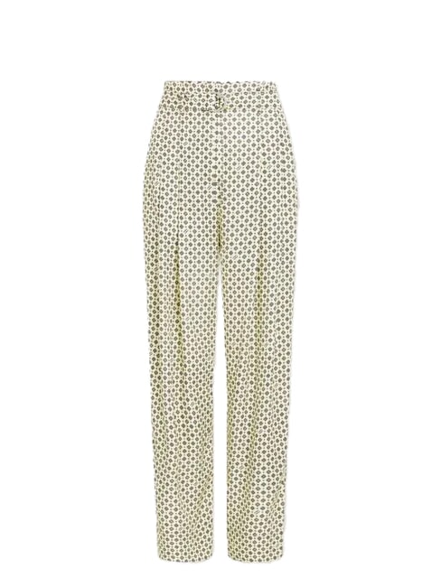 TH  Pantalon l&eacute;ger &eacute;charpe h&eacute;ritage/zeste de citron - Pantalons pour femmes