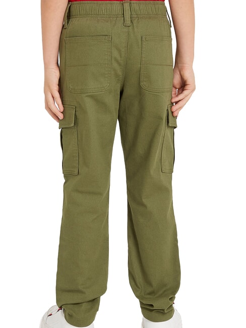 TH KIDS Pantalon multi-poches olive utilitaire - Pantalons pour enfants
