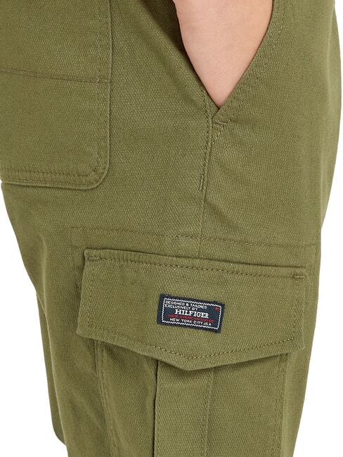 TH KIDS Pantalon multi-poches olive utilitaire - Pantalons pour enfants