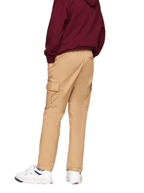 TH KIDS Pantalon unisexe en coton kaki classique - Pantalons pour enfants