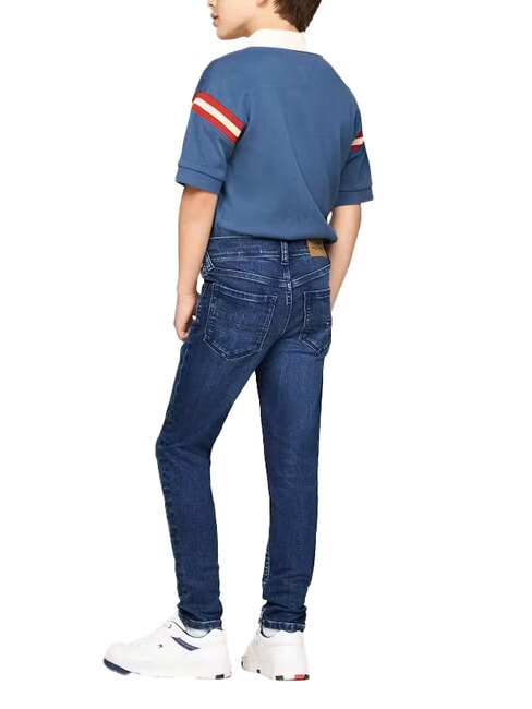 TH KIDS Pantalons en jean bleu corail - Pantalons pour enfants