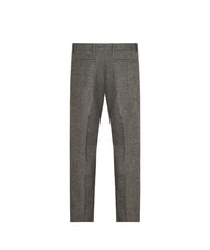 TOMMY HILFIGER TH  Pantalon en laine mélangée chiné gris clair - Pantalon - 3
