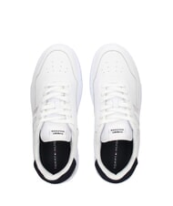 TOMMY HILFIGER TH  Baskets à semelles hautes blanc - Chaussures Homme - 4