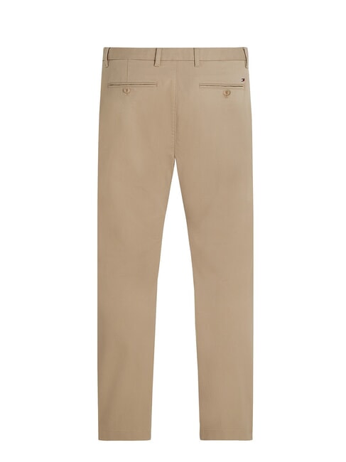 TH BLEECKER Pantalon slim beige - Pantalon