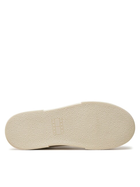 TOMMY JEANS Foxing Flatform Baskets ivoire - Chaussures Femme