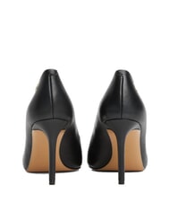 TOMMY HILFIGER TH  Escarpins en cuir &agrave; talons hauts de 9 cm noir - Chaussures Femme - 3