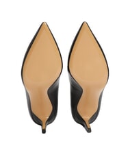 TOMMY HILFIGER TH  Escarpins en cuir &agrave; talons hauts de 9 cm noir - Chaussures Femme - 5